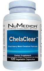 ChelaClear remove the toxic heavy metals from your body. 