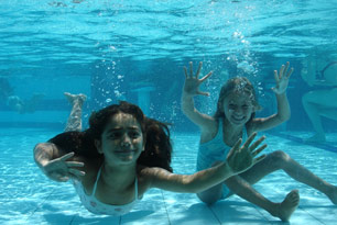 Chloramine toxicity can occur while swimming in indoor pools if they are vented properly.