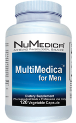 MultiMedica for Men - Copper Free Multiple Vitamin and Mineral Supplement