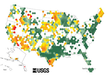 You should purchase an arsenic test if your well water comes from these areas.